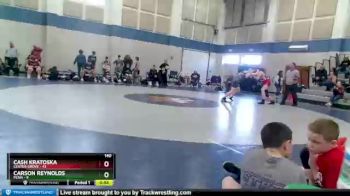 140 lbs Round 3 (4 Team) - Cash Kratoska, Center Grove vs Carson Reynolds, Penn