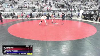 65 lbs Semifinal - Alara Boyd, IL vs Viktorya Torres, WA