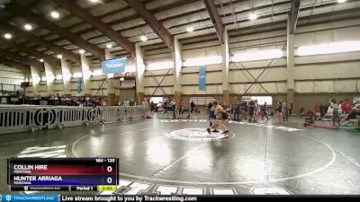 120 lbs Cons. Round 3 - Collin Hire, Montana vs Hunter Arriaga, Montana