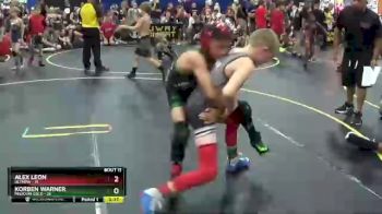 82 lbs Round 4 (6 Team) - Alex Leon, Olympia vs Korben Warner, Missouri Gold