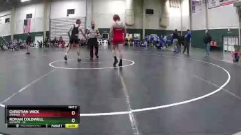 152 lbs Round 2 (16 Team) - Christian Wick, Amherst vs Roman Coldwell, Augusta