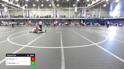 157 lbs Round Of 64 - Avery Clarke, F&M vs Eric Broadie, Unattached-Rider