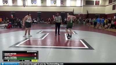 JV-42 lbs Quarterfinal - Zaiah Meyer, Cedar Falls vs Alex Casteel, Dubuque Hempstead