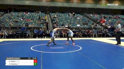 157 lbs Quarterfinal - Archie Colgan, Wyoming vs Alex Mossing, Air Force