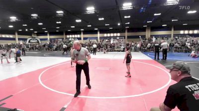 78 lbs Quarterfinal - Nicholai Hayman, Hemet Youth WC vs Eli Sandoval, Gold Rush Wr Acd