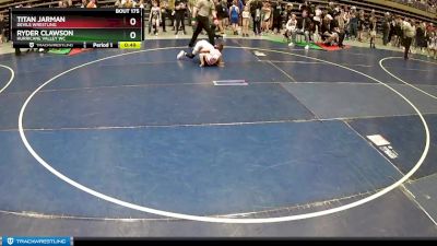 74 lbs Cons. Round 3 - Ryder Clawson, HURRICANE VALLEY WC vs Titan Jarman, Devils Wrestling