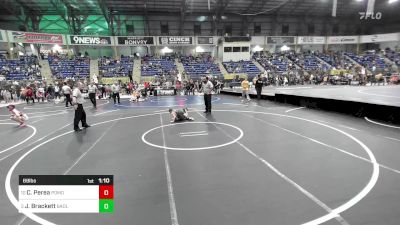 69 lbs Semifinal - Charlie Perea, Pomona Elite vs Jace Brackett, Badlands Elite