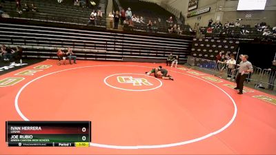 218 lbs Champ. Round 2 - Joe Rubio, Green Canyon High School vs Ivan Herrera, Logan