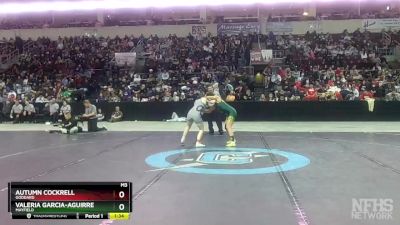 5A 133 lbs 1st Place Match - Lorenzo Gallegos, Volcano Vista vs Zander Bahri, Piedra Vista High