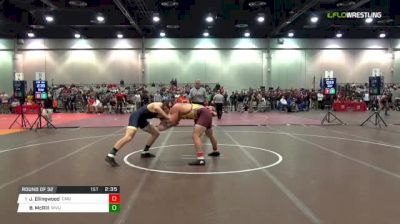 184 lbs Round of 32 - Jordan Ellingwood, Central Michigan vs Brendan McRill, West Virginia