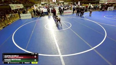 97 lbs Champ. Round 1 - Austin Schield, Beat The Streets - Los Angeles vs Kanon Bertrand, California