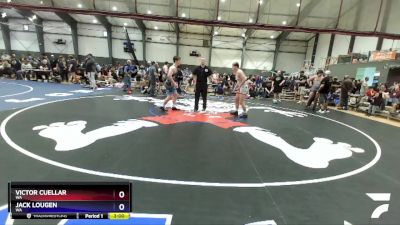 190 lbs Cons. Round 3 - Victor Cuellar, WA vs Jack Lougen, WA