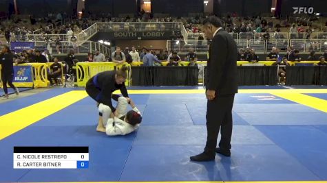 CHELSEA NICOLE RESTREPO vs RANNDI CARTER BITNER 2024 Pan Jiu Jitsu IBJJF Championship