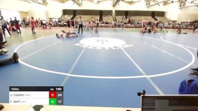 106 lbs Rr Rnd 9 - Jayce Cappello, Toms River Wrestling Club vs Freedom Neff, Centurion