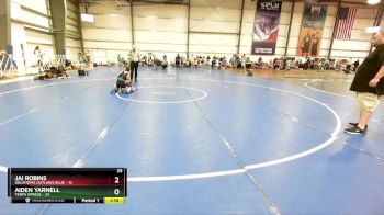 76 lbs Rd# 4- 2:00pm Friday Final Pool - Jai Robins, Oklahoma Outlaws Blue vs Aiden Yarnell, Terps XPress
