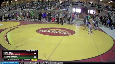 87 lbs Cons. Round 5 - Max Bell, All-Phase Wrestling Club vs Conner Hoyt, West Albany Mat Club