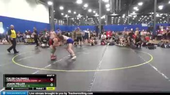 150 lbs Round 3 (6 Team) - Jaxon Miller, Untouchables Purple vs Caleb Caldwell, Combative Sports Athletic Center