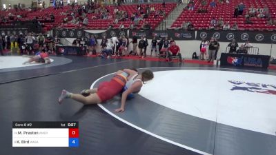 170 lbs Cons 8 #2 - Megan Preston, American Warrior Wrestling vs Kate Bird, Wasatch Wrestling Club