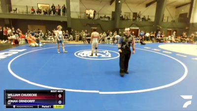 165 lbs Cons. Round 4 - William Chudecke, WA vs Jonah Orndorff, WA