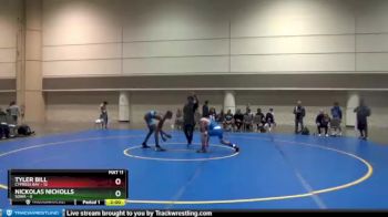 135 lbs Round 3 (6 Team) - Tyler Bill, Cypress Bay vs Nickolas Nicholls, SOWA