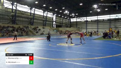 Consolation - Johnny Blankenship, Nebraska vs Kasper McIntosh, Minnesota