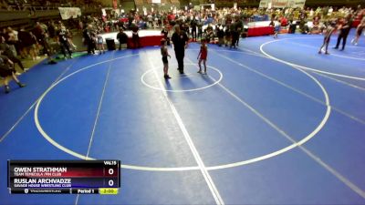 67 lbs 7th Place Match - Owen Strathman, Team Temecula /Pin Club vs Ruslan Archvadze, Savage House Wrestling Club