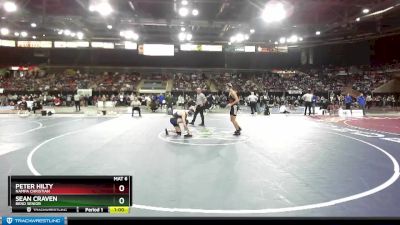 138 lbs Cons. Round 1 - Sean Craven, Bend Senior vs Peter Hilty, Nampa Christian