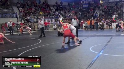 165 lbs Cons. Round 2 - Sawyer Spaulding, Emporia vs Elihu Carmody-Peters, Manhattan