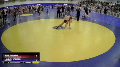 132 lbs Cons. Round 1 - Amir Khanjan, Peninsula Wrestling Club vs Landon Willman, Pendleton