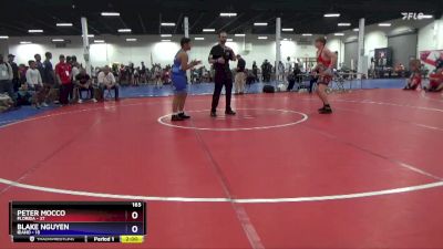 165 lbs Quarterfinals (8 Team) - Peter Mocco, Florida vs Blake Nguyen, Idaho