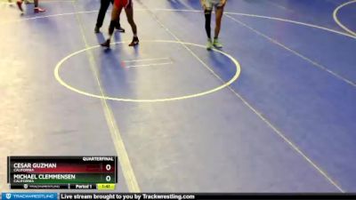 65 lbs Quarterfinal - Cesar Guzman, California vs Michael Clemmensen, California