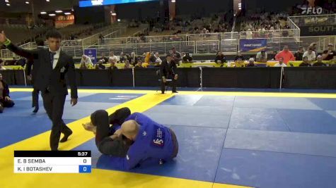 ERIC B SEMBA vs KAZBEK I BOTASHEV 2024 Pan Jiu Jitsu IBJJF Championship