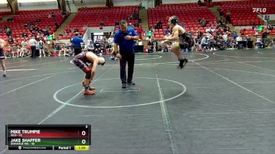 110 lbs Round 1 (4 Team) - Jake Shaffer, Donahue WA vs Mike Trumpie, Silo