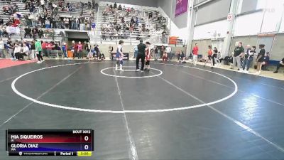 50 lbs Champ. Round 1 - Mia Siqueiros, IA vs Gloria Diaz, WA