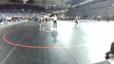 97 lbs Quarterfinal - Trandyn Lundquist, Big Cat Wrestling Club vs Taylor Mauss, Inland Northwest Wrestling Training Center