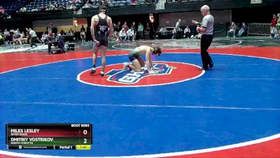 6A-144 lbs Quarterfinal - Miles Lesley, River Ridge vs Dmitriy Vostrikov, North Forsyth