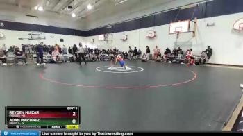 126 lbs Round 2 (4 Team) - Adan Martinez, Pasco 2 vs Reyden Huizar, Prosser