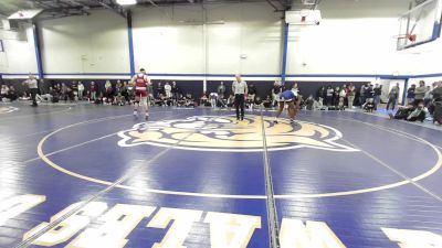 184 lbs Quarterfinal - Matthew Kelly, Rhode Island College vs Maxwell Ross, New England College