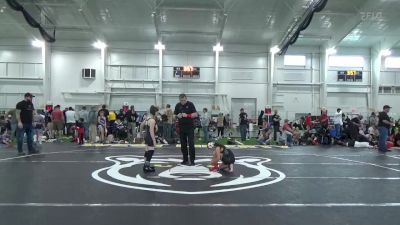 100 lbs Final - Arielle Herndon, Lil Rebels vs Cole Organiscak, Phoenix Wrestling Club