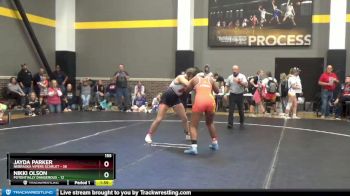 155 lbs Round 4 (6 Team) - Jayda Parker, Nebraska Vipers Scarlet vs Nikki Olson, Potentially Dangerous