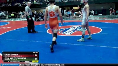 7A-120 lbs Cons. Round 3 - Joseph Cox, Parkview vs Reed Walker, West Forsyth