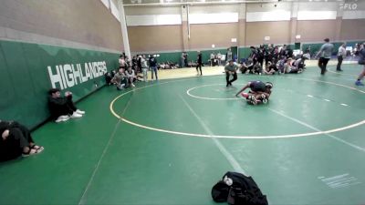 132 lbs Cons. Round 4 - Anthony Muro, Rancho Cucamonga vs Alberto Enriquez, John Glenn