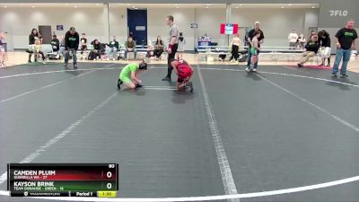 80 lbs Round 5 (6 Team) - Kayson Brink, Team Donahoe - Green vs Camden Pluim, Guerrilla WA