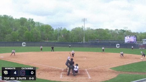 Replay: Wingate vs Catawba - DH | Apr 10 @ 2 PM