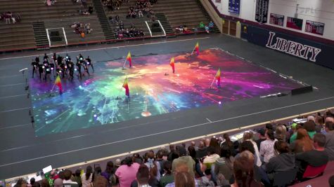 Gates Chili Independent Winter Guard "Gates Chili NY" at 2024 WGI Guard East Power Regional