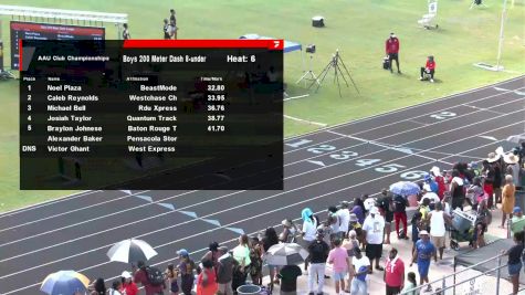 Youth Boys' 200m, Semi-Finals 7 - Age under 8