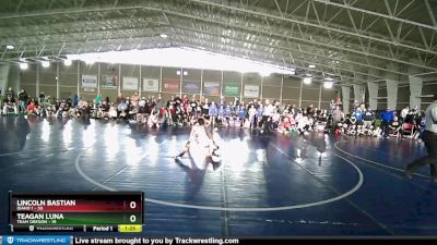 92 lbs Champ Round 1 (16 Team) - Lincoln Bastian, Idaho 1 vs Teagan Luna, Team Oregon