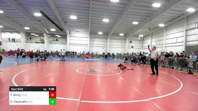 48 lbs Round Of 16 - Tayden Bong, Doughboys WC vs Dominic Paparello, Bristol CT