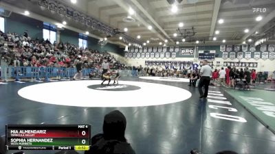 105 lbs 3rd Place Match - Mia Almendariz, Temecula Valley vs Sophia Hernandez, Vista Murrieta