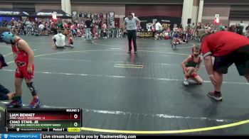 60 lbs Round 2 (4 Team) - Chad Stahl Jr, Contenders Wrestling Academy Green vs Liam Bennet, Steel Valley Renegades